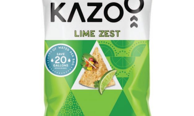 Kazoo Snacks unveils water-saving tortilla chips