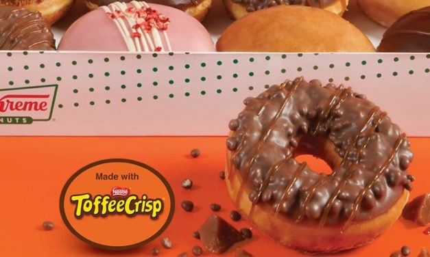 Nestlé and Krispy Kreme team up to create Toffee Krispy